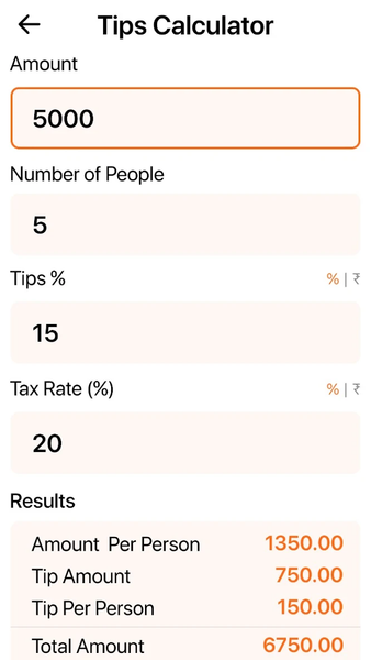 Calculator - عکس برنامه موبایلی اندروید