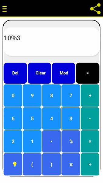 Calculator App - Image screenshot of android app