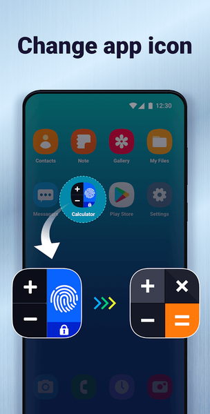 Calculator Lock - Photo Vault - Image screenshot of android app