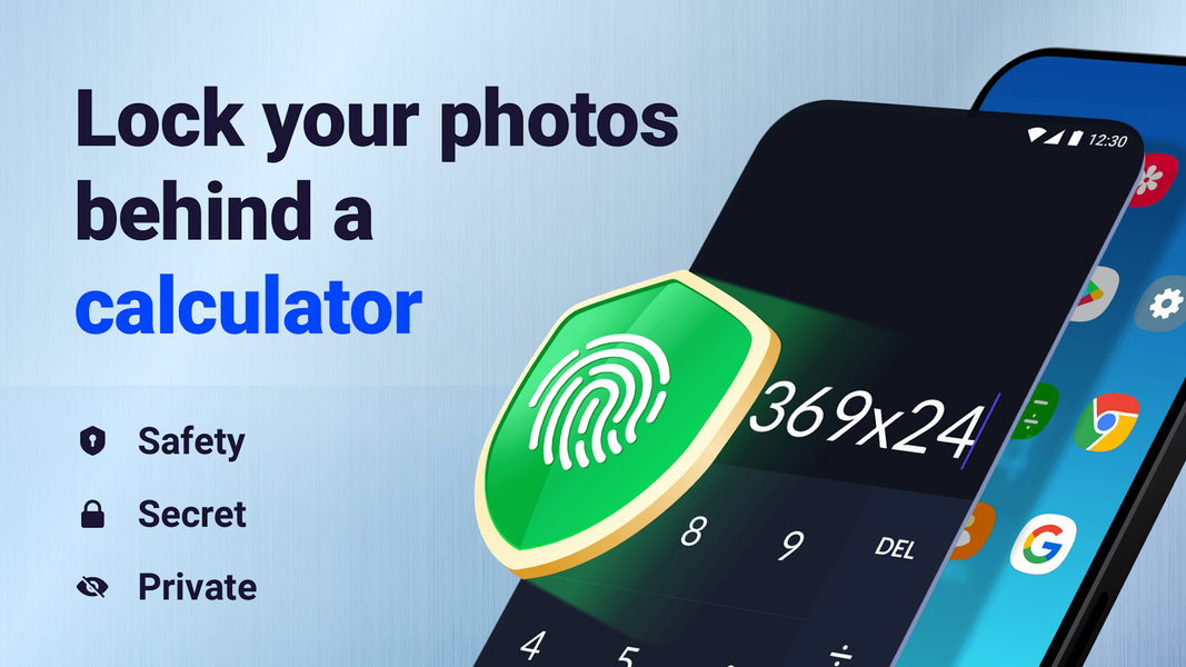 Calculator Lock - Photo Vault - عکس برنامه موبایلی اندروید