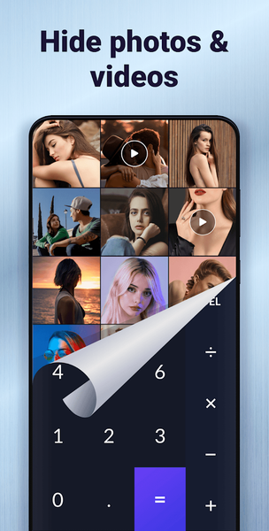 Calculator Lock - Photo Vault - عکس برنامه موبایلی اندروید