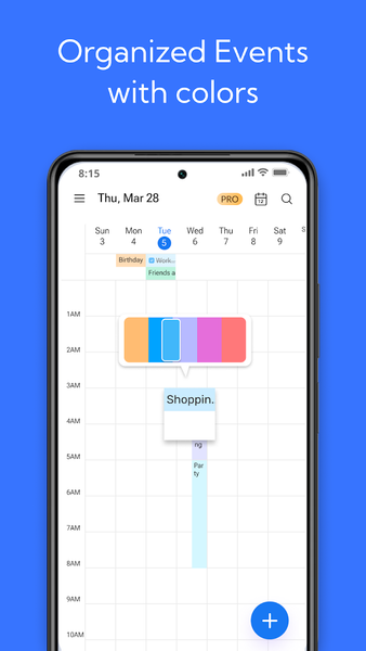 Calendar - عکس برنامه موبایلی اندروید
