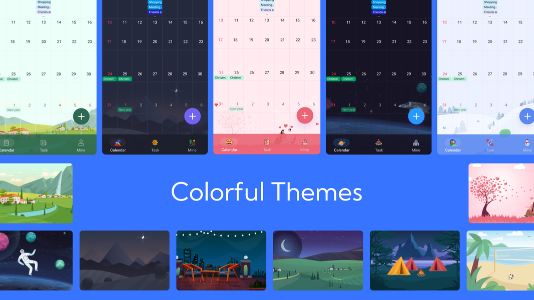 Calendar - عکس برنامه موبایلی اندروید
