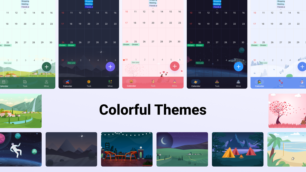 Calendar - عکس برنامه موبایلی اندروید