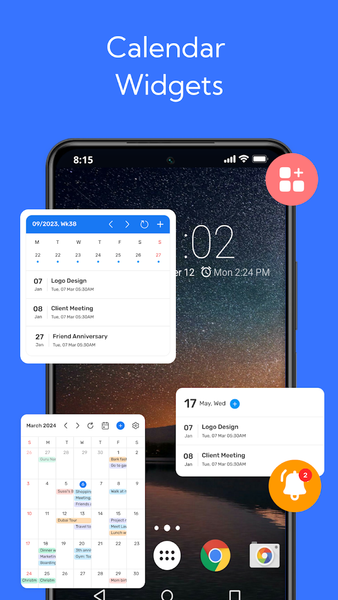 Calendar - عکس برنامه موبایلی اندروید