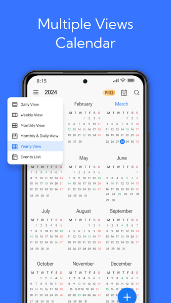 Calendar - عکس برنامه موبایلی اندروید