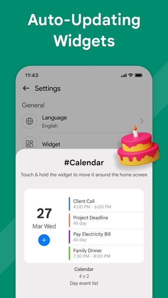 Calendar 2025 - Image screenshot of android app