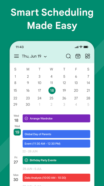 Calendar 2025 - Image screenshot of android app