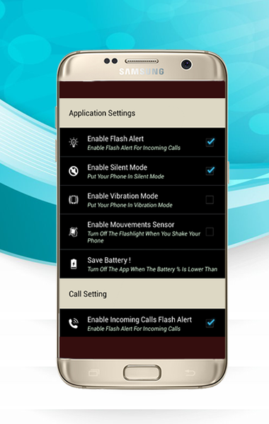 Flash on Call ۲ - عکس برنامه موبایلی اندروید