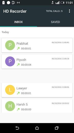 HD Call Recorder - عکس برنامه موبایلی اندروید