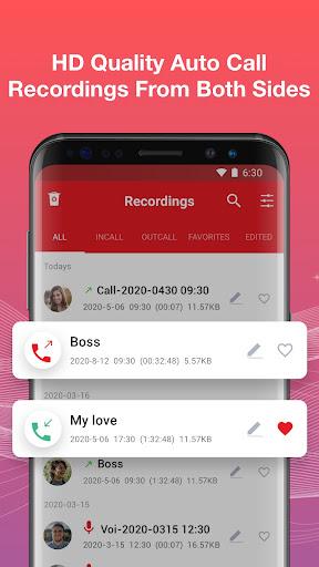 Call Recorder - Auto Recording - عکس برنامه موبایلی اندروید