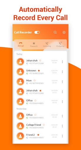 Call Recorder - Automatic Call Recorder - عکس برنامه موبایلی اندروید