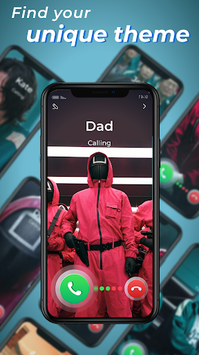 Call Wallpaper Screen Themes - عکس برنامه موبایلی اندروید