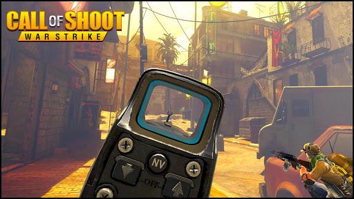 Call of Shoot War Strike: Battle land FPS OPS Duty - Gameplay image of android game