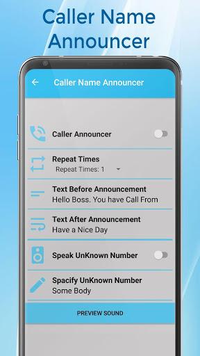 Caller Name Announcer - عکس برنامه موبایلی اندروید