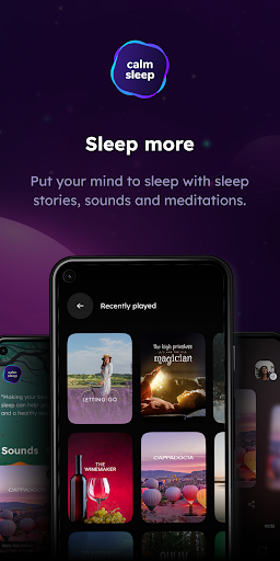Calm Sleep Sounds & Tracker - Image screenshot of android app