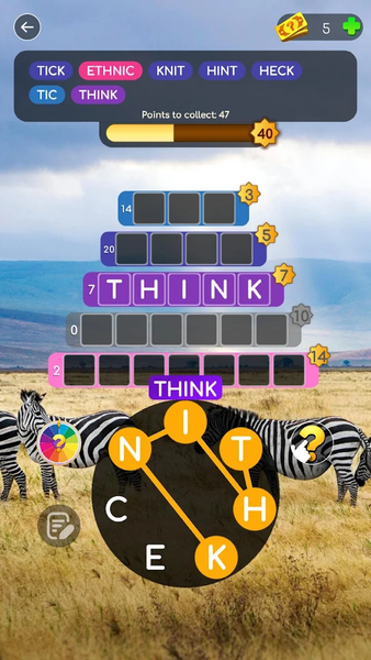 Words - Freestyle - عکس بازی موبایلی اندروید