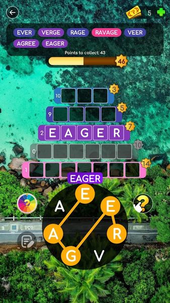 Words - Freestyle - عکس بازی موبایلی اندروید