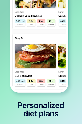 AI Calorie Counter App - عکس برنامه موبایلی اندروید