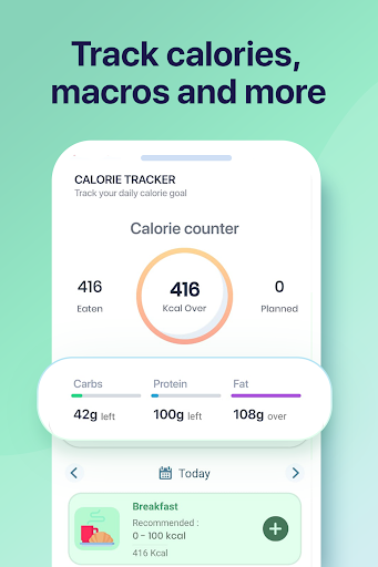AI Calorie Counter App - عکس برنامه موبایلی اندروید