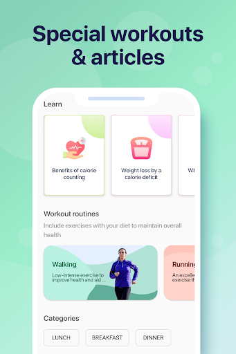 AI Calorie Counter App - عکس برنامه موبایلی اندروید