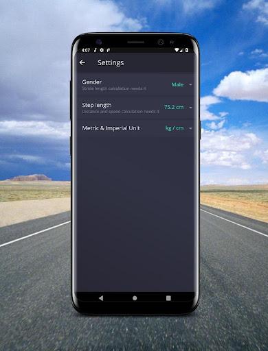 Pedometer - Step Counter & Pacer Calorie Burner - عکس برنامه موبایلی اندروید