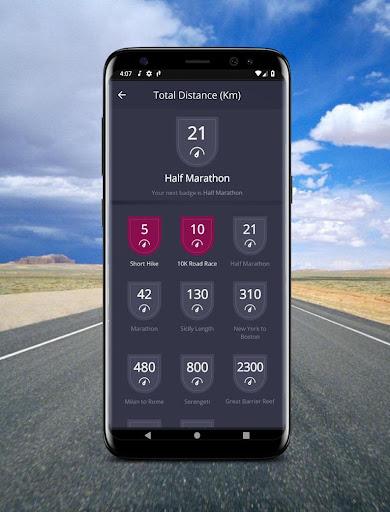Pedometer - Step Counter & Pacer Calorie Burner - عکس برنامه موبایلی اندروید