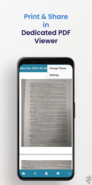 اسکنر اسناد - عکس برنامه موبایلی اندروید