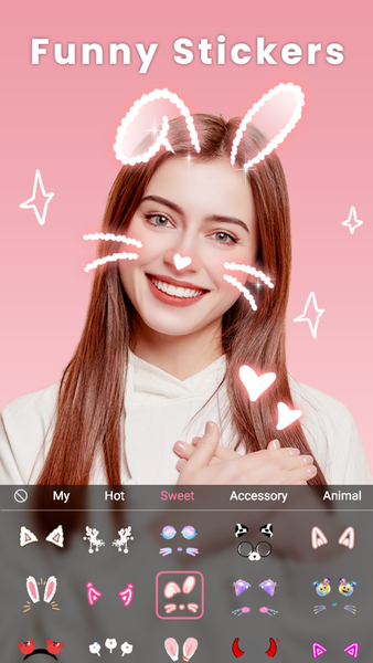 Beauty Camera Plus - Sweet Cam - Image screenshot of android app