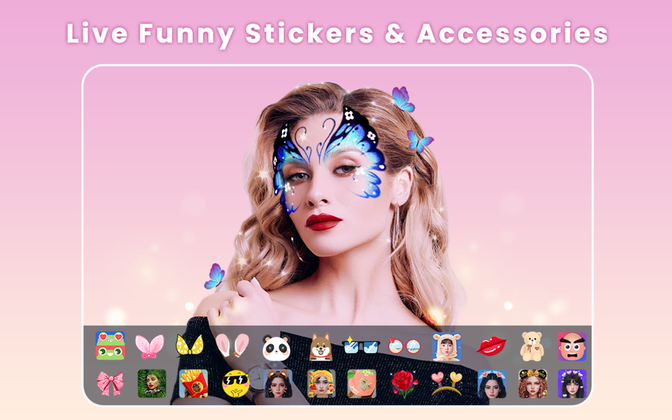 Beauty Camera - Sweet Camera - عکس برنامه موبایلی اندروید