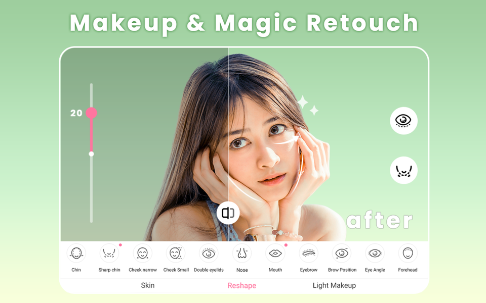 Beauty Camera - Sweet Camera - عکس برنامه موبایلی اندروید