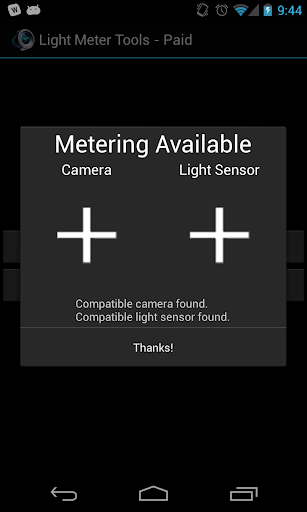 Old - Light Meter Tools - Free - Image screenshot of android app