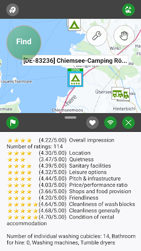 Camping by POIbase - Image screenshot of android app