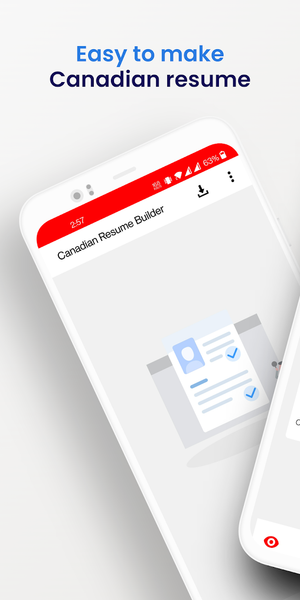 Canadian Resume Builder - Image screenshot of android app