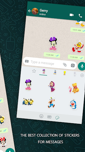 Cartoon Sticker For Whatsapp Mega Pack 2021 - Image screenshot of android app