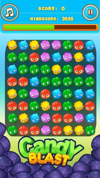 Candy Blast - Gameplay image of android game