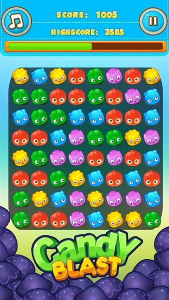 Candy Blast - Gameplay image of android game