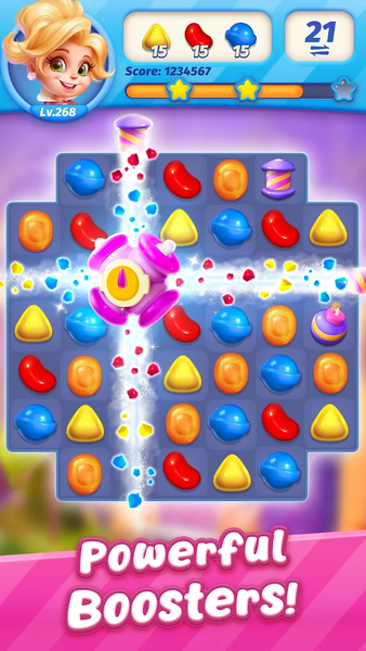 Sweets Match - Gameplay image of android game