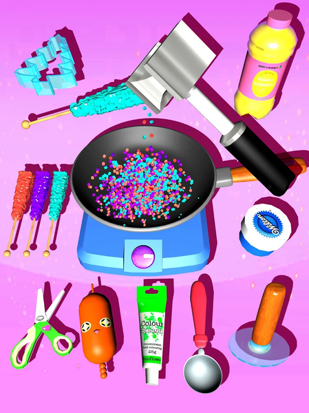 DIY Dalgona Challenge Games ۳D - عکس بازی موبایلی اندروید