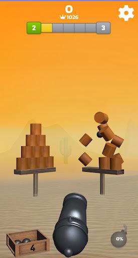 Cannon Balls 3D - Gameplay image of android game