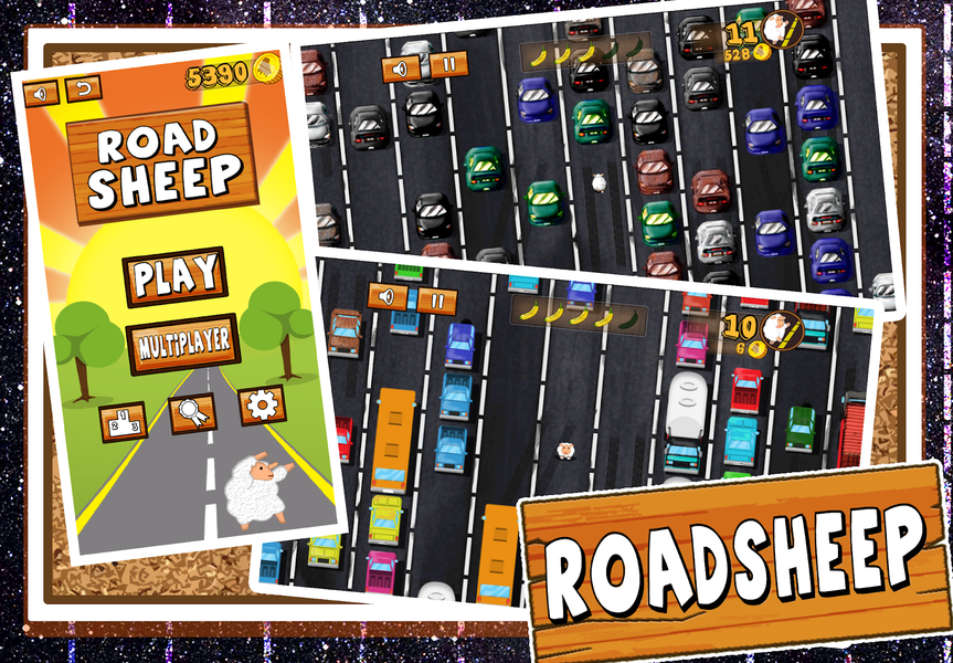 Road Sheep - عکس بازی موبایلی اندروید
