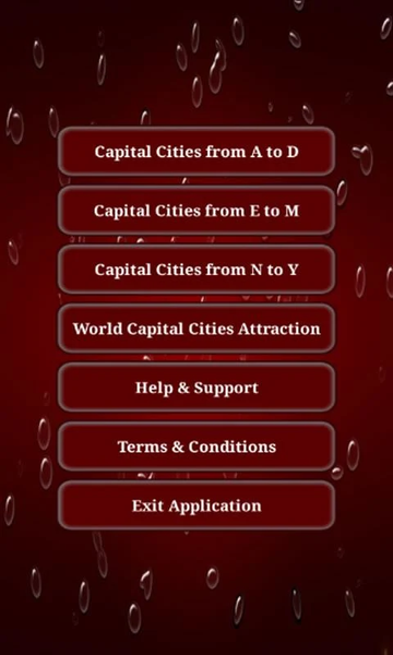 Capital Cities - Image screenshot of android app