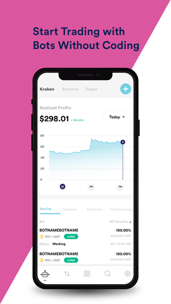 CryptoHero - Image screenshot of android app