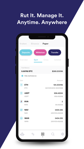 CryptoHero - Image screenshot of android app
