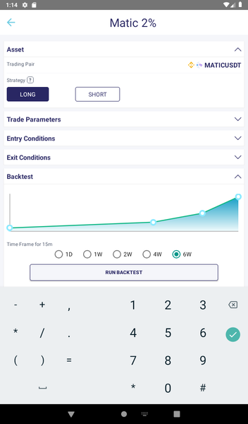 CryptoHero - Image screenshot of android app