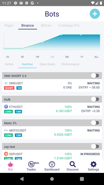 CryptoHero - Image screenshot of android app