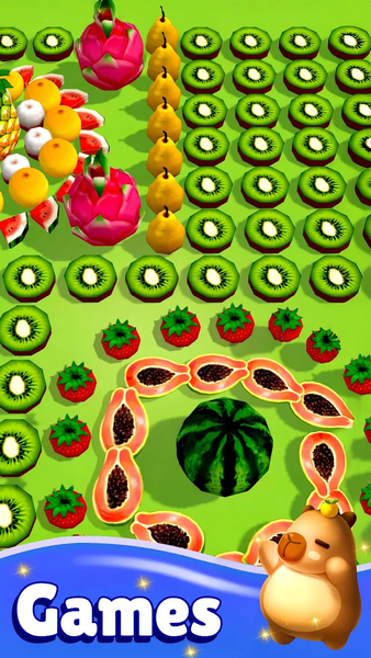 Capybara Mania: Puzzle Game - Gameplay image of android game