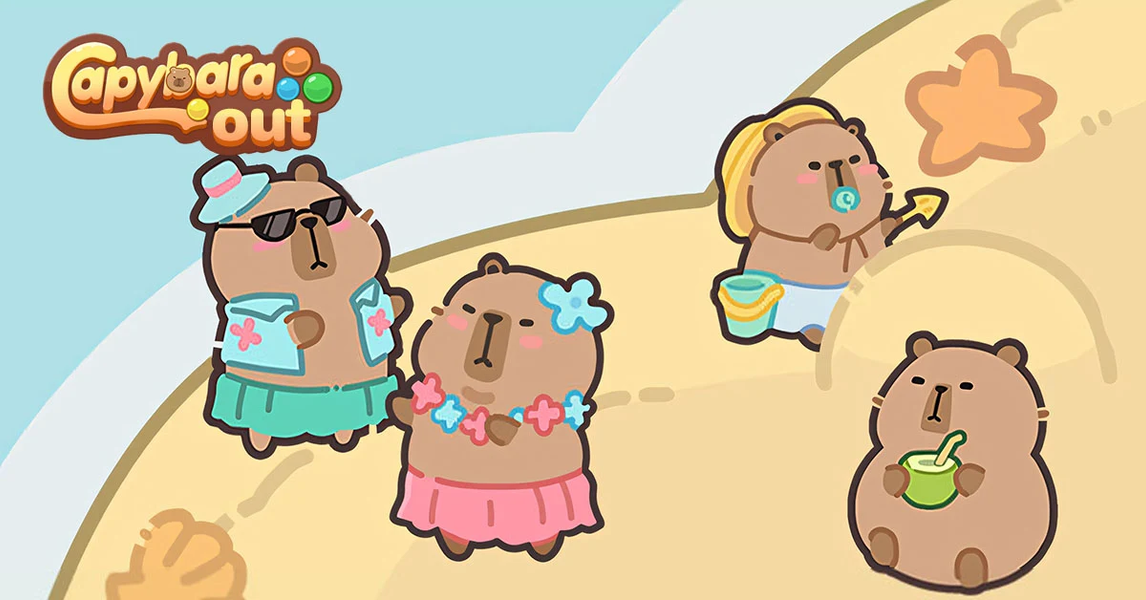 Capybara Out - Traffic Jam - Gameplay image of android game