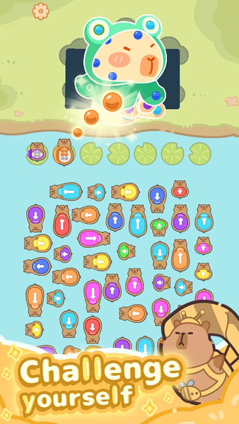 Capybara Out - Traffic Jam - Gameplay image of android game