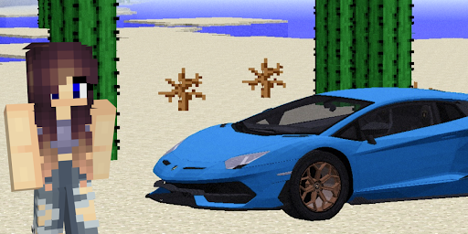 Mod for Minecraft Lamborghini - Image screenshot of android app